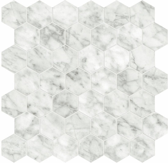 San Giulio Gioia Polished 2" Hex Mosaic | Arley Wholesale
