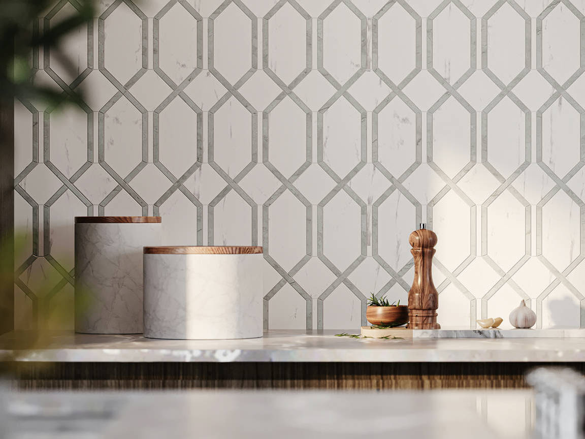 Luxury Statuario Venezia Modella Mosaic 2 | Arley Wholesale