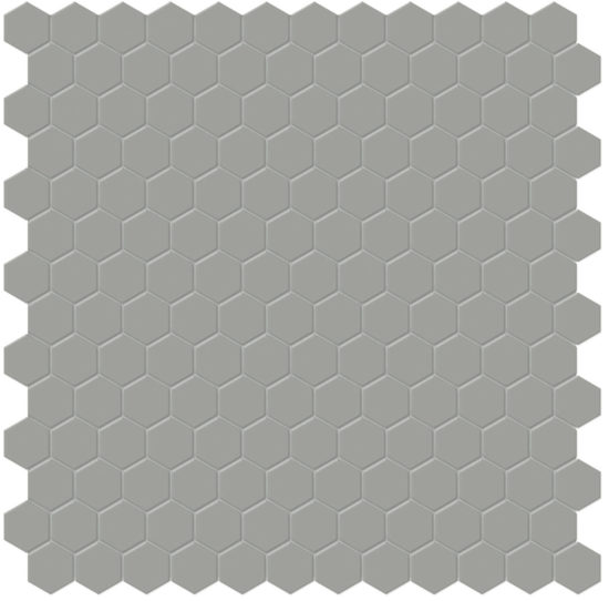 1" Taupe Matte Hex Mosaic | Arley Wholesale