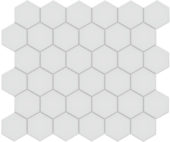 2" Gallery Grey Matte Hex Mosaic | Arley Wholesale