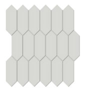 2x5 Warm Grey Matte Picket Mosaic | Arley Wholesale