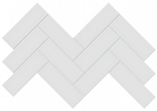 2x6 Gallery Grey Matte Herringbone Mosaic | Arley Wholesale
