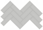 2x6 Loft Grey Matte Herringbone Mosaic | Arley Wholesale