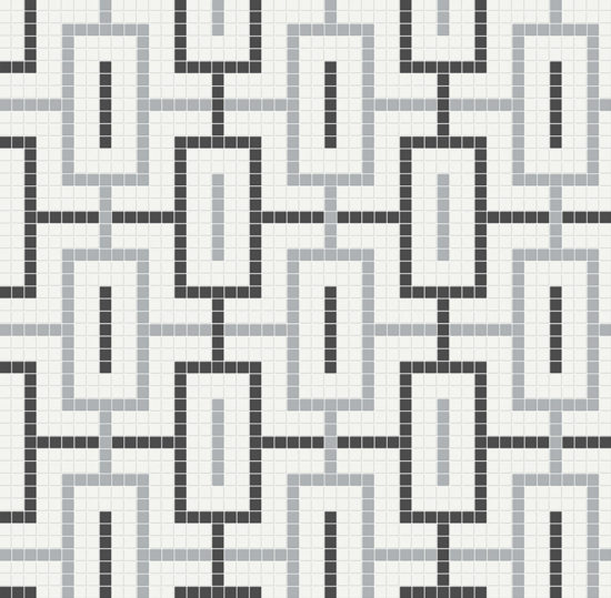 Dawn Blend Matte Chain Pattern Mosaic | Arley Wholesale