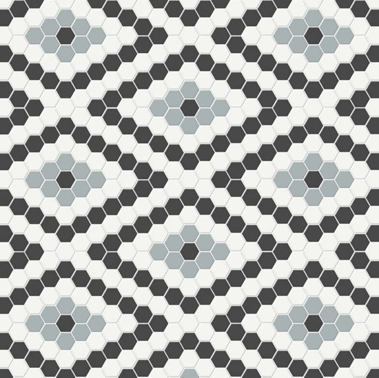 Dawn Blend Matte Diamond Pattern Mosaic | Arley Wholesale