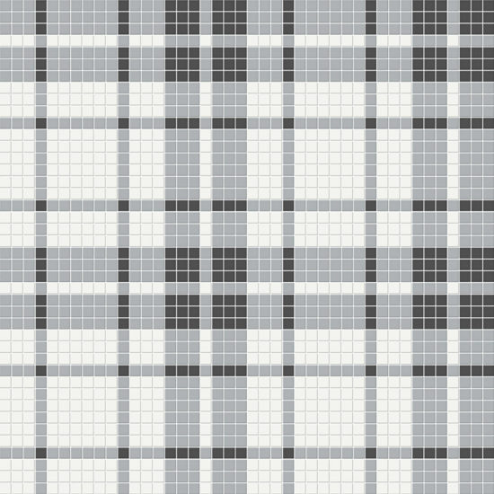 Dawn Blend Matte Plaid Pattern Mosaic | Arley Wholesale