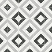 Midnight Blend Matte Cubic Pattern Mosaic | Arley Wholesale