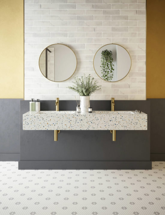 Field Tile 2.875” X 9.75” Salt | Arley Wholesale