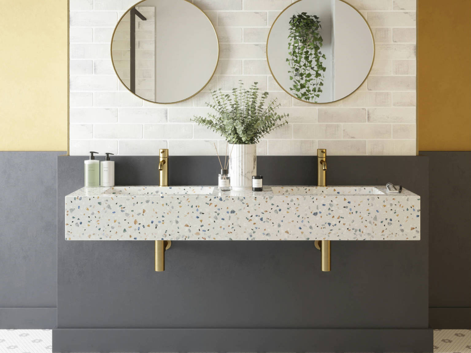 Salt Field Tile, Everly Mosaic | Arley Wholesale
