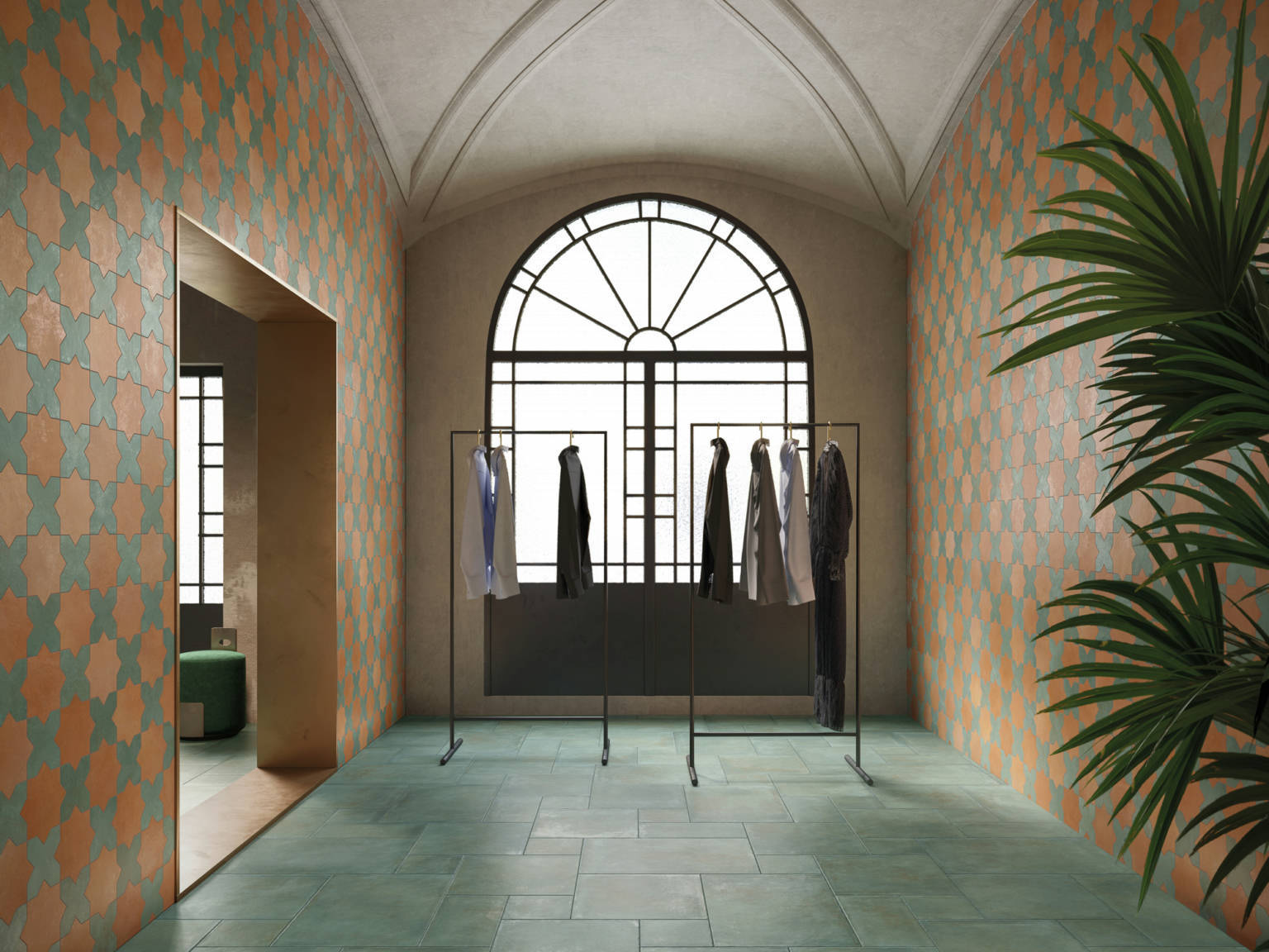 Charleston Kiawah Green Modular | Qualis Ceramica