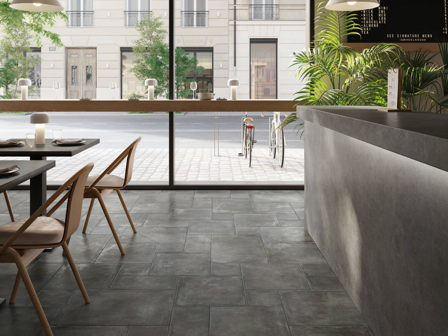 Charleston Palms Steel Modular | Qualis Ceramica