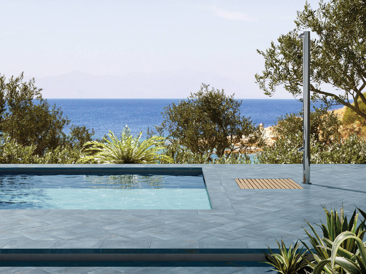 Charleston Seabrook Blu 8X16 | Qualis Ceramica