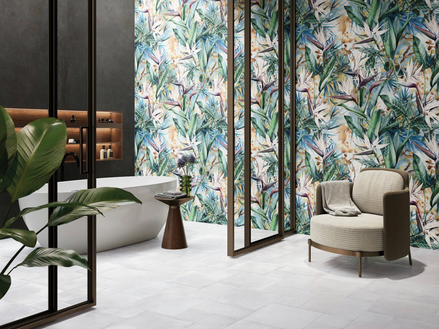 Charleston Whitehall Bianco Modular | Qualis Ceramica