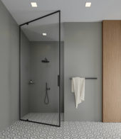 Evening Blend Matte Hexagon Pattern Mosaic | Qualis Ceramica