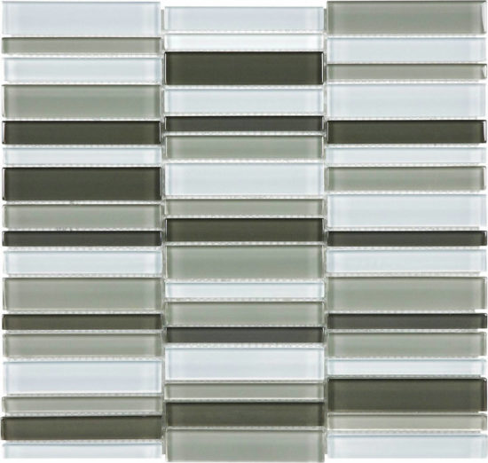 Mineral Blend Stacked Mosaic | Qualis Ceramica | Luxury Tile and Vinyl at affordable prices