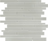 Mist Random Strip Mosaic | Qualis Ceramica | Luxury Tile and Vinyl at affordable prices