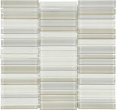 Natural Blend Stacked Mosaic | Qualis Ceramica | Luxury Tile and Vinyl at affordable prices