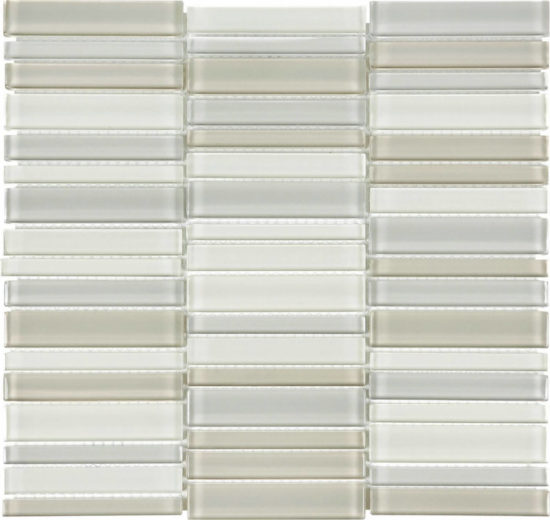 Natural Blend Stacked Mosaic | Qualis Ceramica | Luxury Tile and Vinyl at affordable prices
