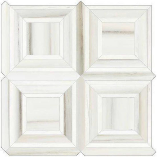 Polished Enchantment Piazza Mosaic | Qualis Ceramica | Luxury Tile and Vinyl at affordable prices