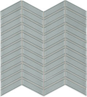 Shadow Chevron Mosaic | Qualis Ceramica | Luxury Tile and Vinyl at affordable prices
