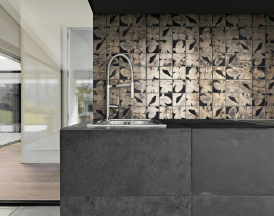 3"X3" Flowers Glazed Ceramic | Qualis Ceramica | Luxury Tile and Vinyl at affordable prices