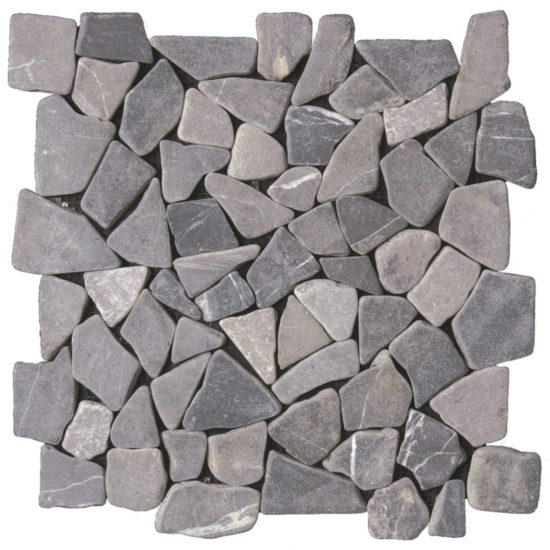 Grey Mini Opus Interlocking Mosaic | Qualis Ceramica | Luxury Tile and Vinyl at affordable prices