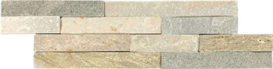 Grey/Beige Wall Cladding 4"X14" | Qualis Ceramica | Luxury Tile and Vinyl at affordable prices
