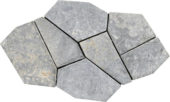 Opus Light Grey Marble Meshed Mounted Mosaic | Qualis Ceramica | Luxury Tile and Vinyl at affordable prices