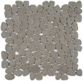 Grey Reconstituted Pebble Interlocking Mosaic | Qualis Ceramica | Luxury Tile and Vinyl at affordable prices
