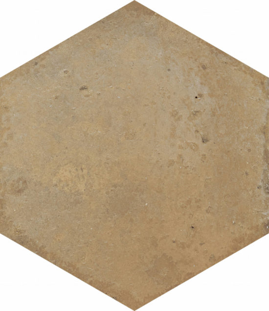 Alma 5.5X6.3” Terra Hexagon | Qualis Ceramica | Luxury Tile and Vinyl at affordable prices