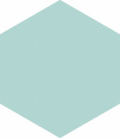 Ronda 5.5X6.3” Mint Hexagon | Qualis Ceramica | Luxury Tile and Vinyl at affordable prices