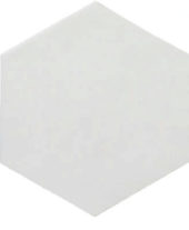 Ronda 5.5X6.3” White Hexagon | Qualis Ceramica | Luxury Tile and Vinyl at affordable prices