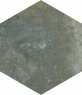 Seville 5.5X6.3” Black Hexagon | Qualis Ceramica | Luxury Tile and Vinyl at affordable prices
