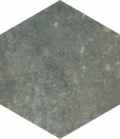 Seville 5.5X6.3” Black Hexagon | Qualis Ceramica | Luxury Tile and Vinyl at affordable prices