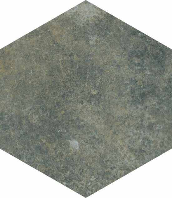 Seville 5.5X6.3” Black Hexagon | Qualis Ceramica | Luxury Tile and Vinyl at affordable prices
