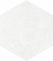 Form 5.5X6.3” White Hexagon | Qualis Ceramica | Luxury Tile and Vinyl at affordable prices