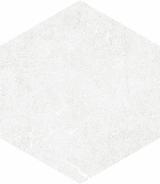 Form 5.5X6.3” White Hexagon | Qualis Ceramica | Luxury Tile and Vinyl at affordable prices