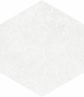 Form 5.5X6.3” White Hexagon | Qualis Ceramica | Luxury Tile and Vinyl at affordable prices