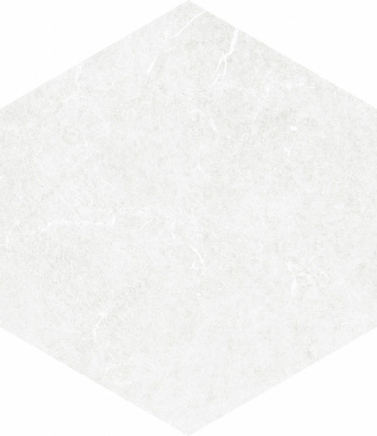 Form 5.5X6.3” White Hexagon | Qualis Ceramica | Luxury Tile and Vinyl at affordable prices