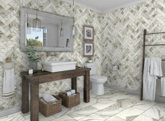 12X24 Matte Crush Gold | Qualis Ceramica | Luxury Tile and Vinyl at affordable prices