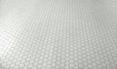 3" Hexagon White Mosaic | Qualis Ceramica | Luxury Tile and Vinyl at affordable prices