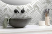 3X12 Polished Amore Grey | Qualis Ceramica | Luxury Tile and Vinyl at affordable prices