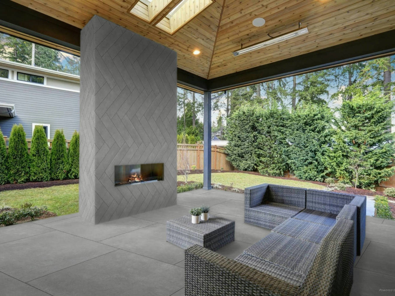 Ashland Grey 48x48 and 6x24 | Qualis Ceramica | Luxury Tile and Vinyl at affordable prices