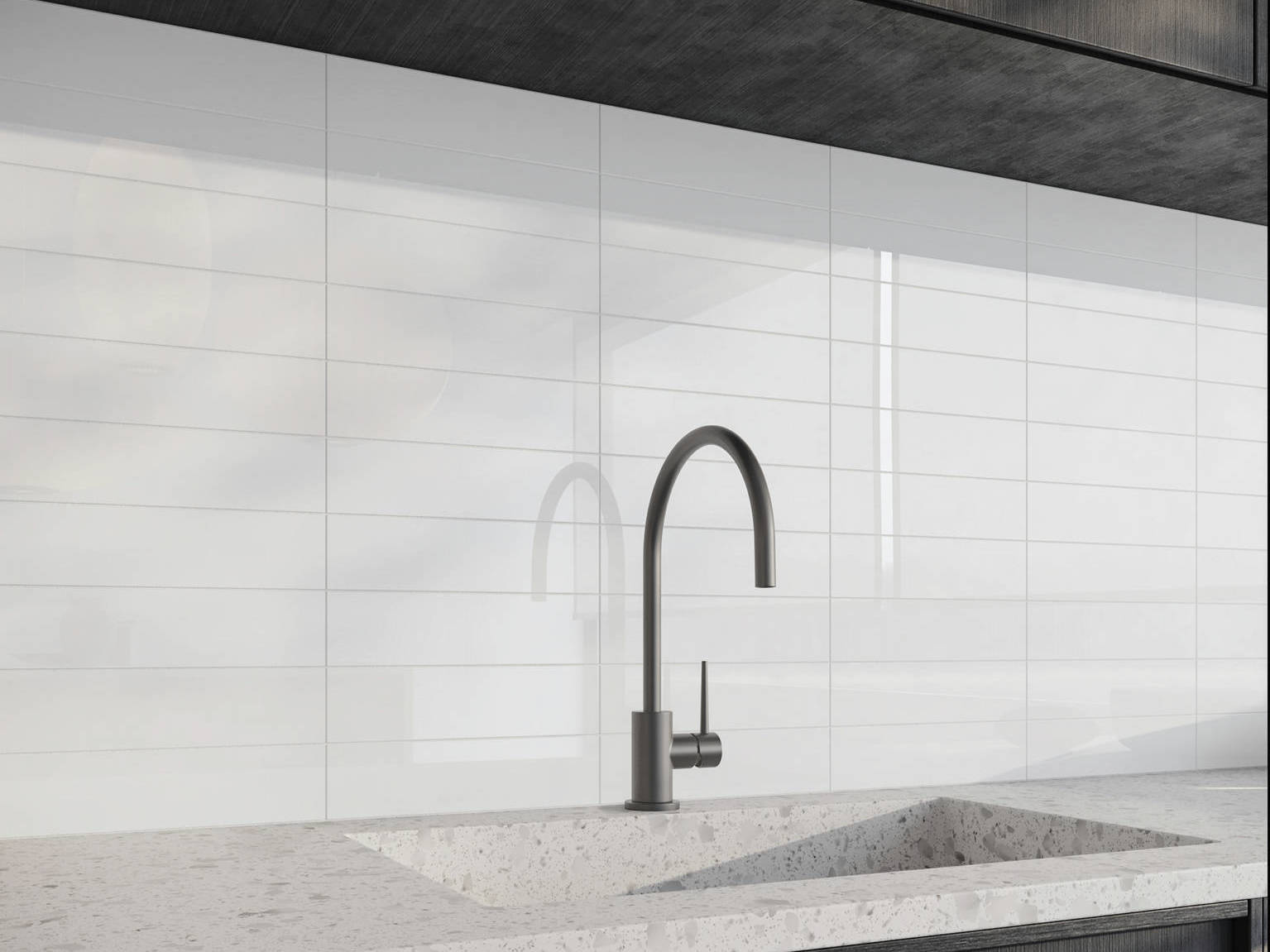 Comfort Ice Glossy 3x12 | Qualis Ceramica | Luxury Tile and Vinyl at affordable prices