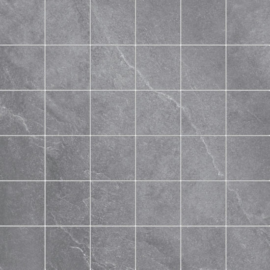 Ravello Grey 2X2 Mosaic | Qualis Ceramica | Luxury Tile and Vinyl at affordable prices