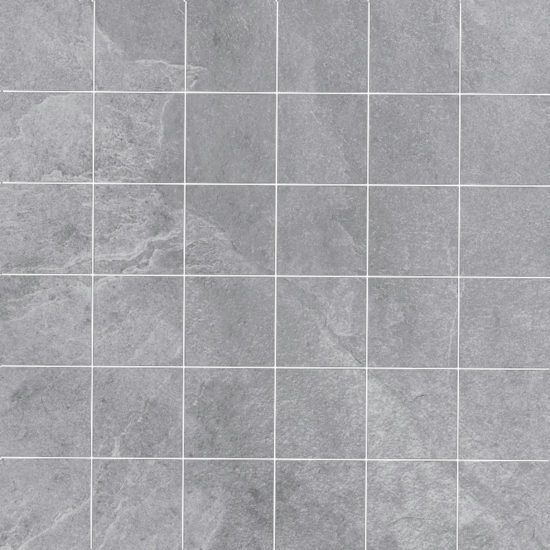 Ravello Light Grey 2X2 Mosaic | Qualis Ceramica | Luxury Tile and Vinyl at affordable prices