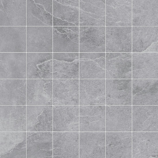 Ravello Light Grey 2X2 Mosaic | Qualis Ceramica | Luxury Tile and Vinyl at affordable prices