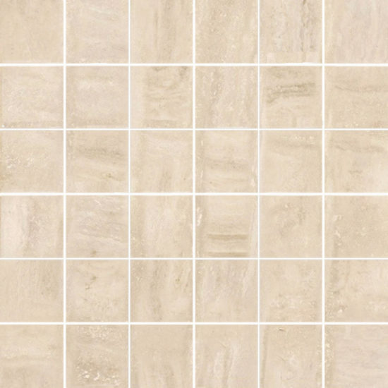 Crema Navona Matte 2X2 Mosaic | Qualis Ceramica | Luxury Tile and Vinyl at affordable prices