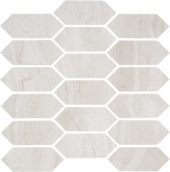 Soul Ivory Picket Mosaic | Qualis Ceramica | Luxury Tile and Vinyl at affordable prices