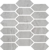 Spirit Silver Picket Mosaic | Qualis Ceramica | Luxury Tile and Vinyl at affordable prices